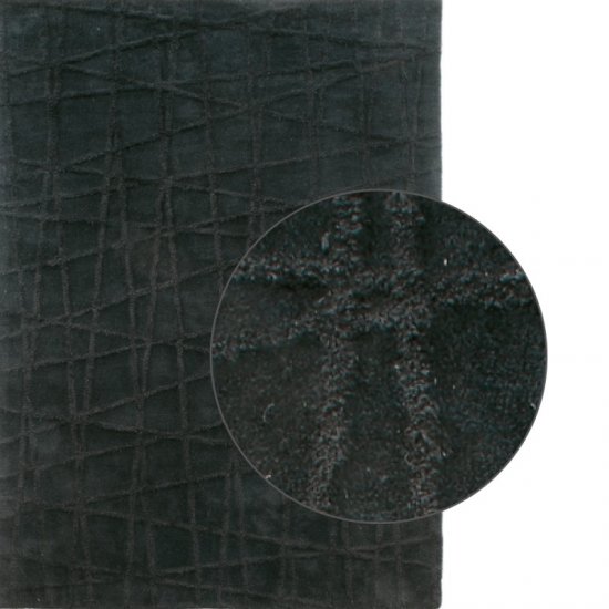 Covor CROSS Negru