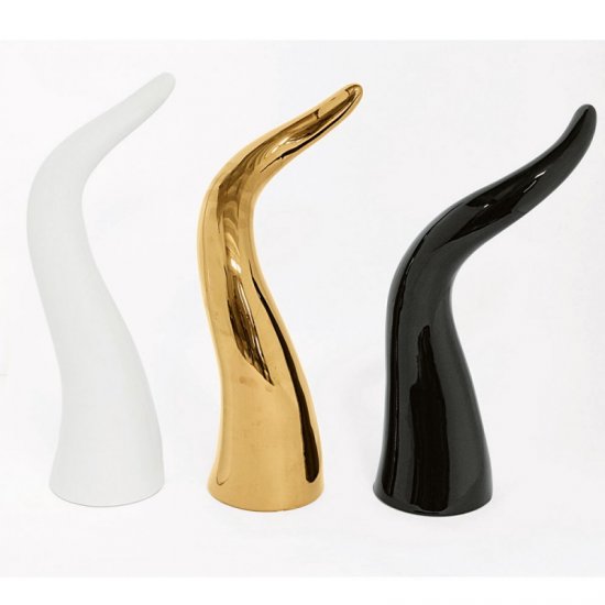 Corn Ceramic Decorativ Negru 