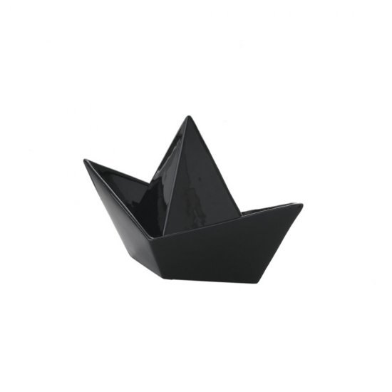 Barcă Ceramică Decorativă Negru
