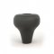 Vază TOB Ceramică Striată Negru S