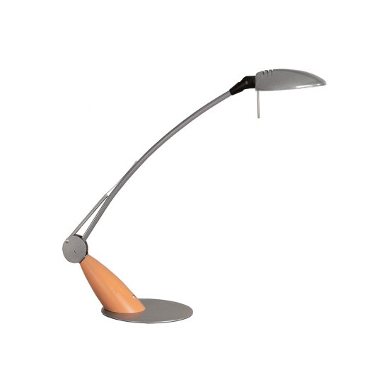 Lampă Birou SWINGO Gri - Lemn Natural