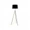 Lumină Podea TROPIC LS Negru