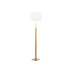 Lumină Podea QUATRO UP LS Stejar - Alb 