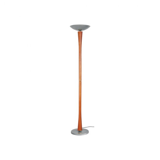 Lumină Podea EDEN LED Gri - Lemn De Cireș