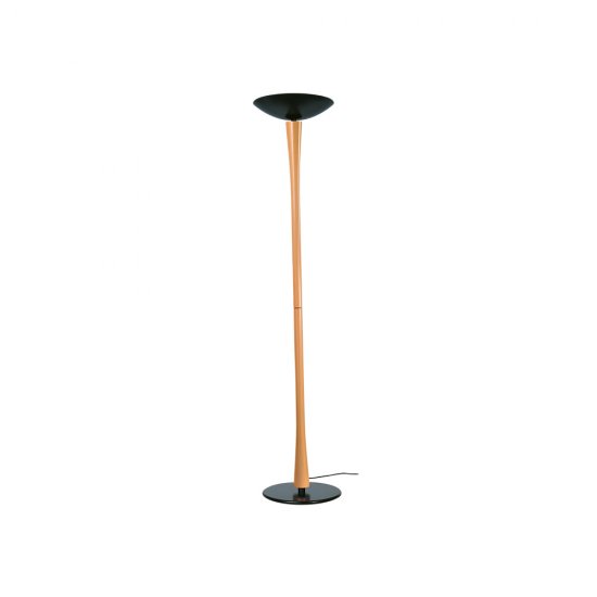 Lumină Podea EDEN LED Negru - Lemn De Păr