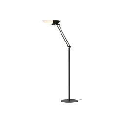 Lumină Podea METEOR Negru