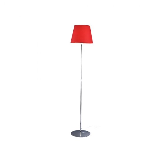 Lumină Podea STORE LS Crom - Roșu
