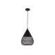 Lampă Suspendată MAROC Negru