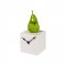 Ceas Birou PEAR CUBE Verde - Alb