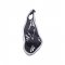 Ceas Perete CLASSIC Aluminiu - Negru