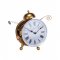 Ceas Perete BREAKING CLOCK Auriu