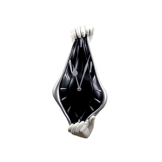 Ceas Perete OOREEE Alb - Negru