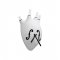 Ceas Perete HEARTBEATS Vioară