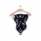Ceas Perete DRESS HANGER Crom - Negru