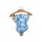 Ceas Perete DRESS HANGER Nori Auriu
