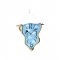 Ceas Perete HANGIN Nori Auriu
