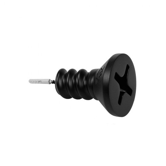 Cuier Perete SCREW Negru Opac