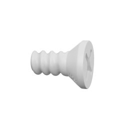 Cuier Perete SCREW Alb Opac