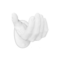 Cuier Perete HANGING HAND Alb Opac