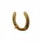Cuier Perete HORSE - SHOE Auriu