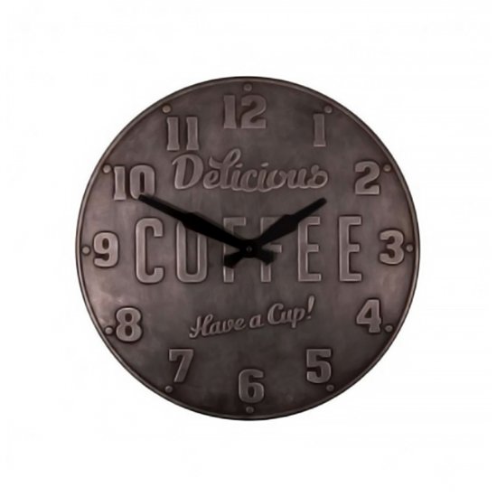 Ceas Perete COFFEE Zinc