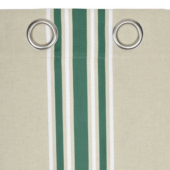 Draperie CORDA METIS Verde - Alb