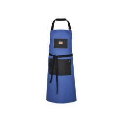 Șorț Bărbați Denim Reciclat Albastru Regal - Negru