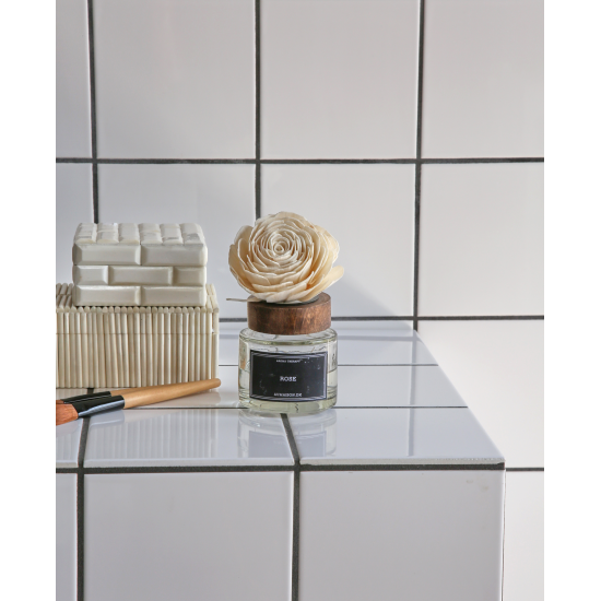 Difuzor Parfum + Floare WHITE MUSK