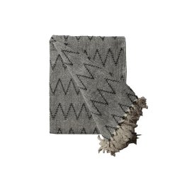Pled ZIGZAG Gri