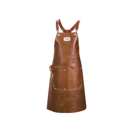 Șorț Piele THE CLASSIC X CROSS Whiskey