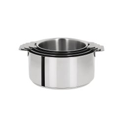 Set 4 Cratițe Inox - Mânere Detașabile MUTINE