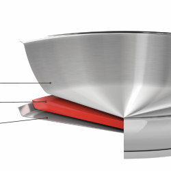 Tigaie Inox MUTINE Oranj