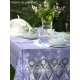 Față de Masă Vinil Impermeabil Dantelă Violet
