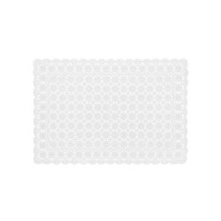 Set 6 Naproane Vinil Impermeabil Floral Alb