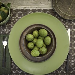 Set 6 Naproane Vinil Impermeabil Floral Maro