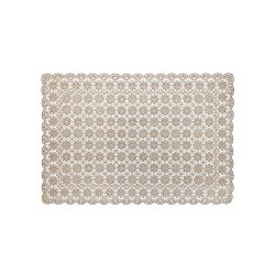 Set 6 Naproane Vinil Impermeabil Floral Maro Deschis
