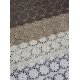 Set 6 Naproane Vinil Impermeabil Floral Maro Deschis