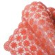 Set 6 Napronane Vinil Impermeabil Floral Oranj