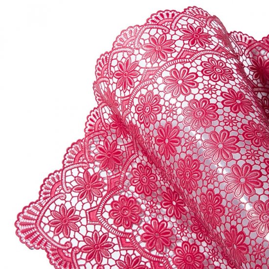Set 6 Napronane Vinil Impermeabil Floral Roz
