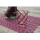 Set 6 Napronane Vinil Impermeabil Floral Magenta