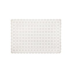 Set 6 Naproane Vinil Impermeabil Floral Crem