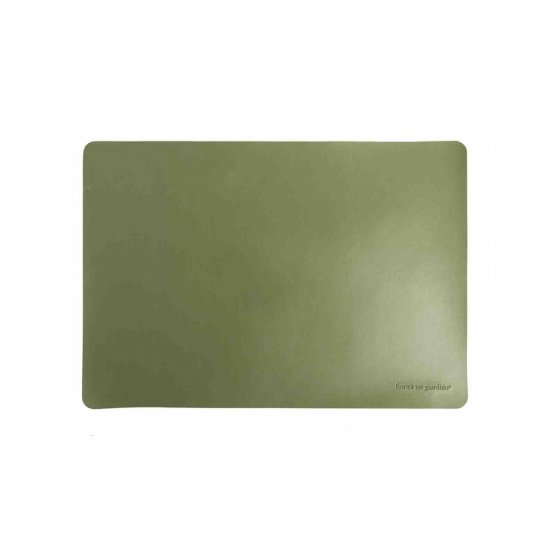 Set 4 Naproane Piele Falsă Verde