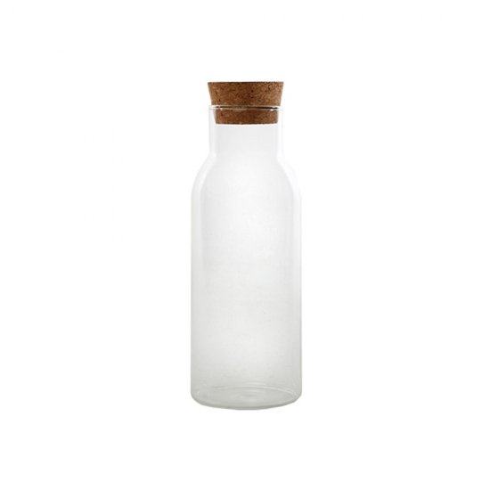 Sticlă Borosilicată Dop Plută L Transparent