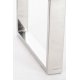 Birou Dreptunghiular Lemn + Metal Alb