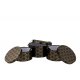 Set 3 Cutii Rotunde GATSBY Negru - Auriu