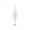 Pom Decorativ Led + Sclipici Argintiu L