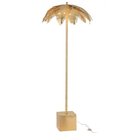 Lumina podea COCONUT Leaves aurie