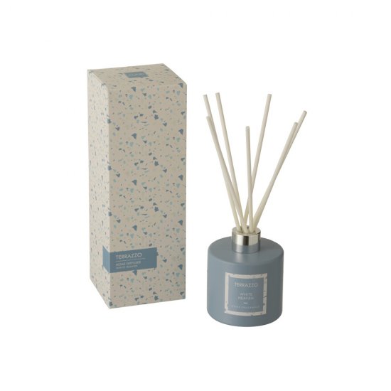 Parfum Cameră + Bețișoare TERRAZZO Albastru - Alb