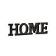 Litere HOME Metal Negru