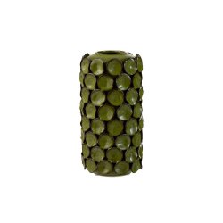 Vaza ceramica MALOU verde mediu